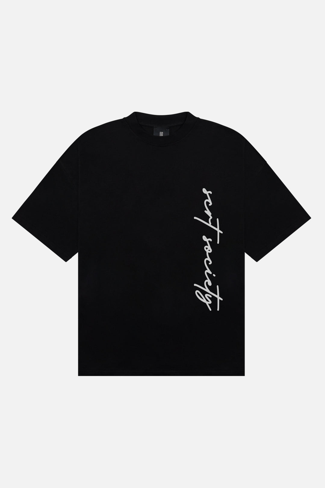 parkside article 1 script tee black