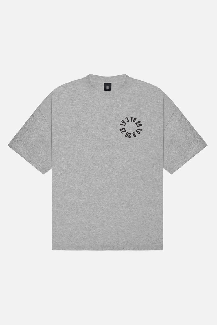 union article 1 numbers tee grey