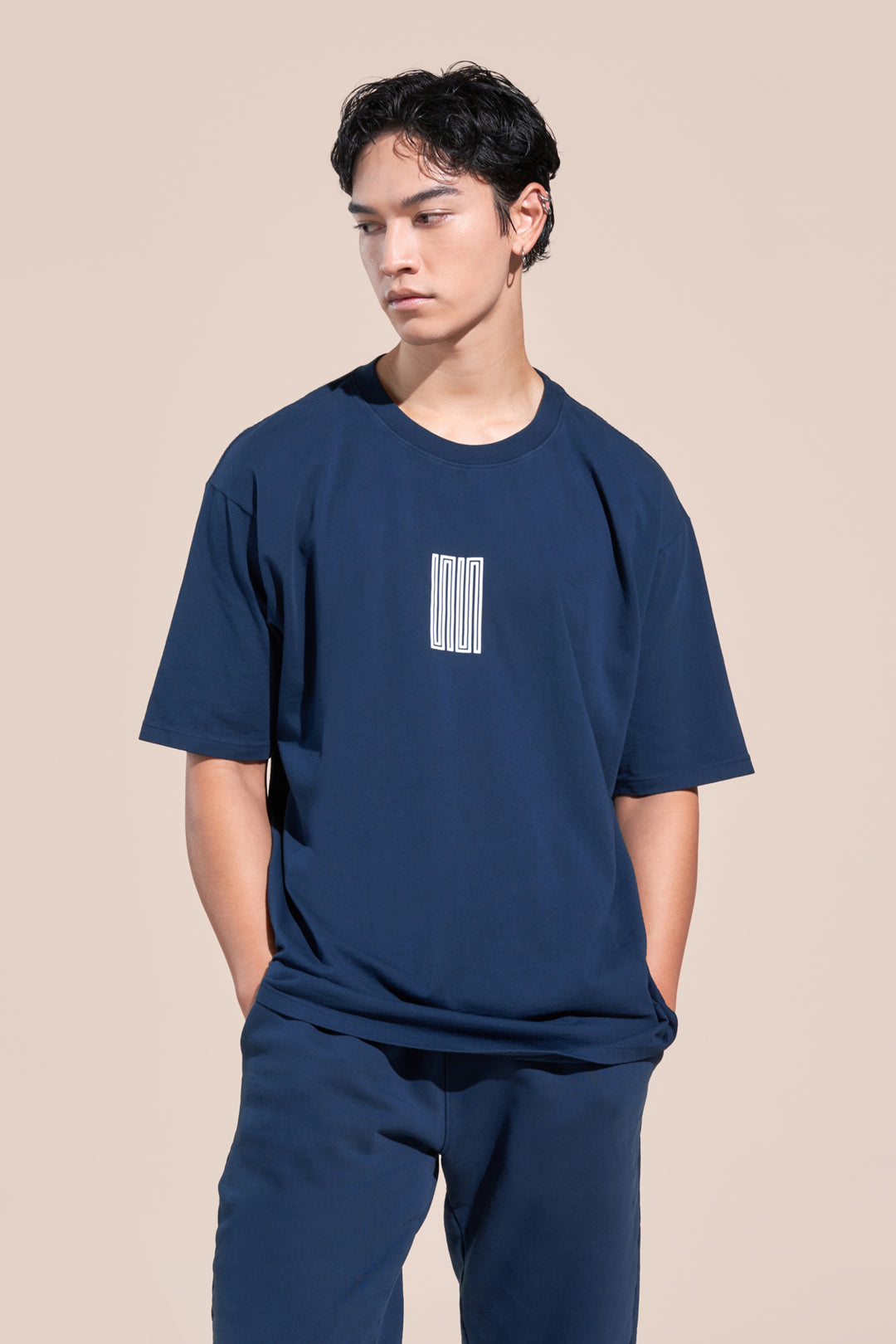 encino article 1 logo tee midnight