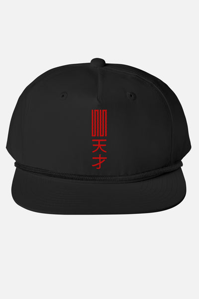 scrt genius kanji tech hat black