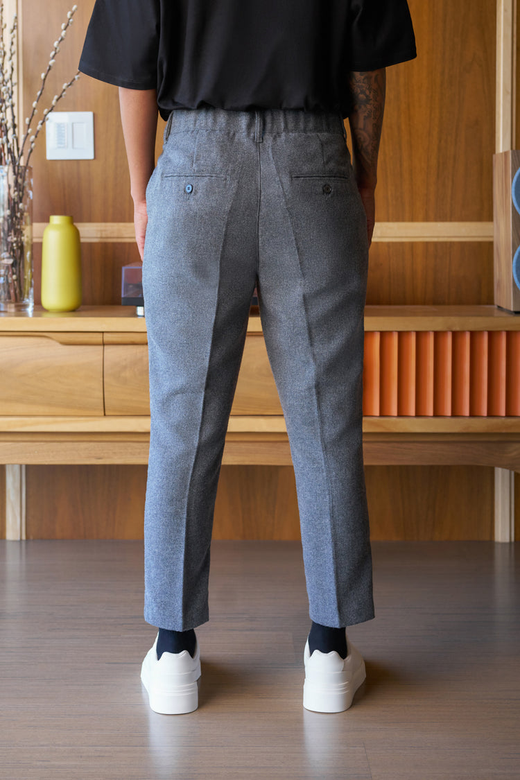 wesley article 3 cropped trousers charcoal