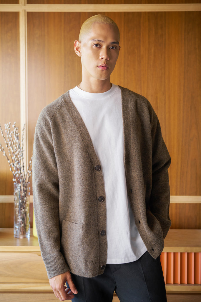 scrt society | percy article 6 knit cardigan