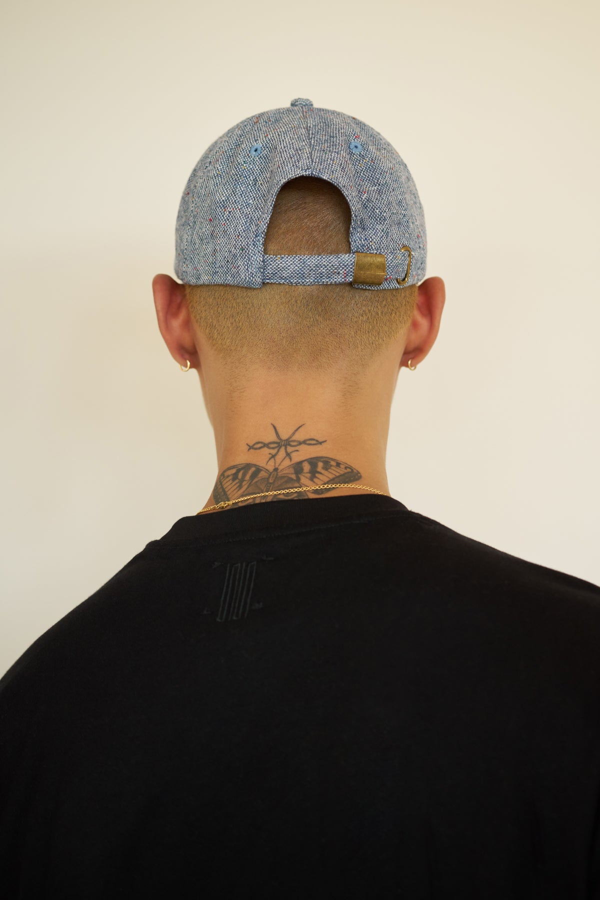 gibson article 7 wool logo hat blue confetti