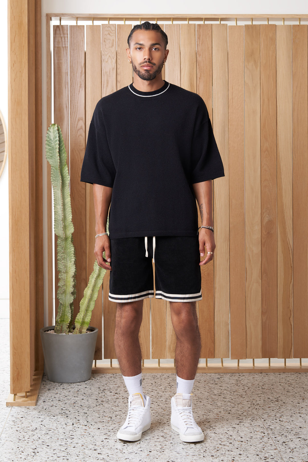 otis article 6 knit tee black