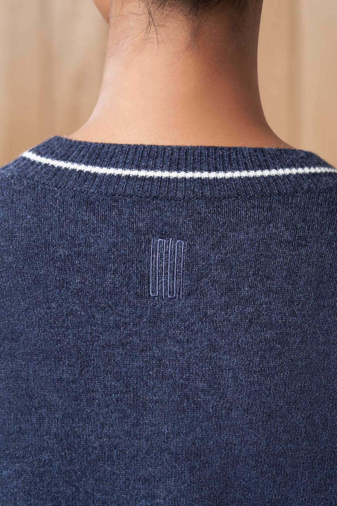 otis article 6 knit tee heather navy