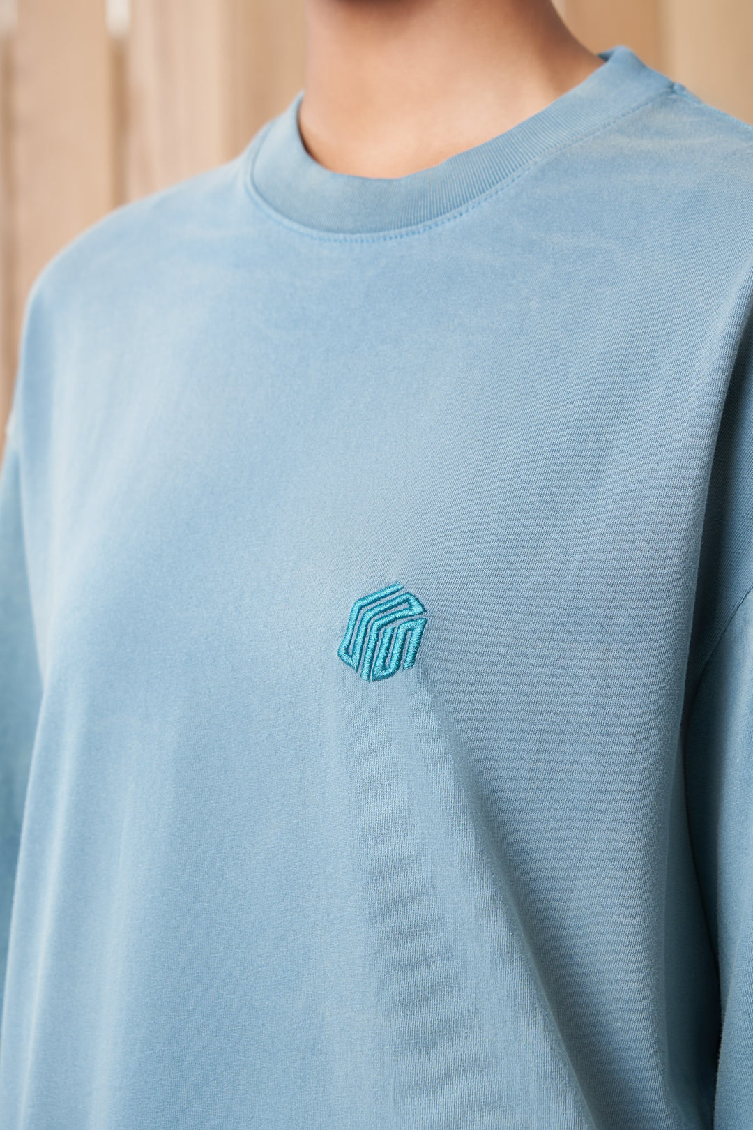 hillgrove article 1 cube logo tee vintage teal