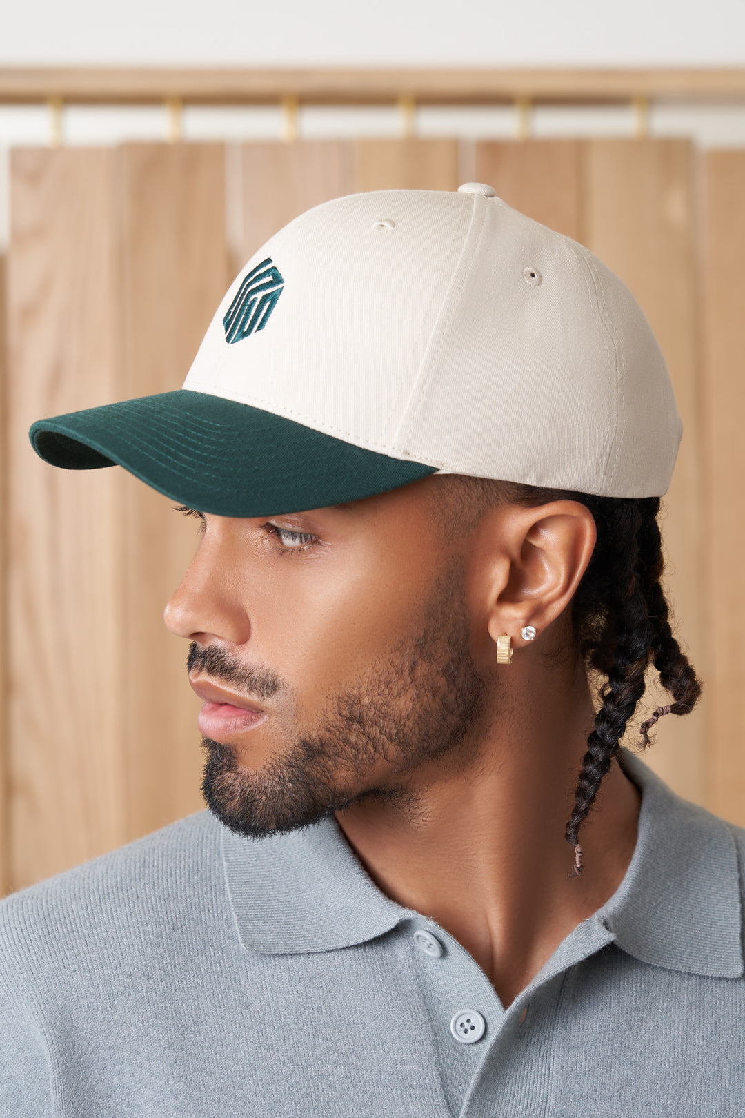 magnolia article 7 cube logo hat green