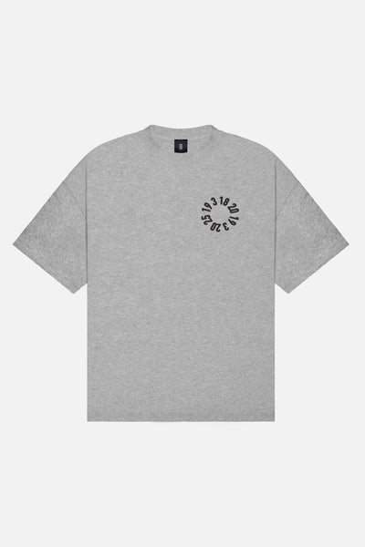 union article 1 numbers tee grey