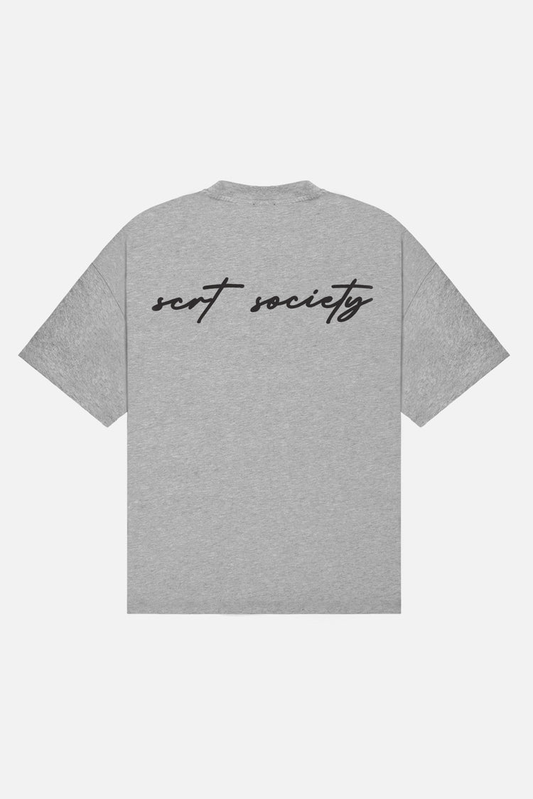 kemper article 1 script tee grey