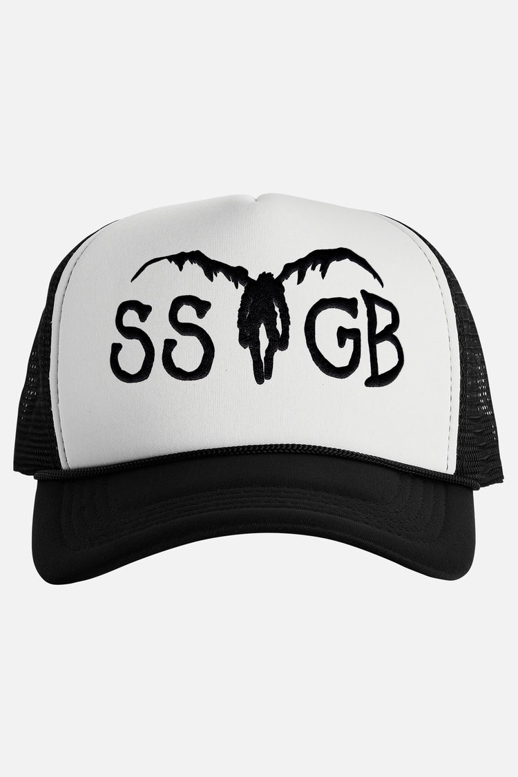 scrt genius shinigami trucker hat