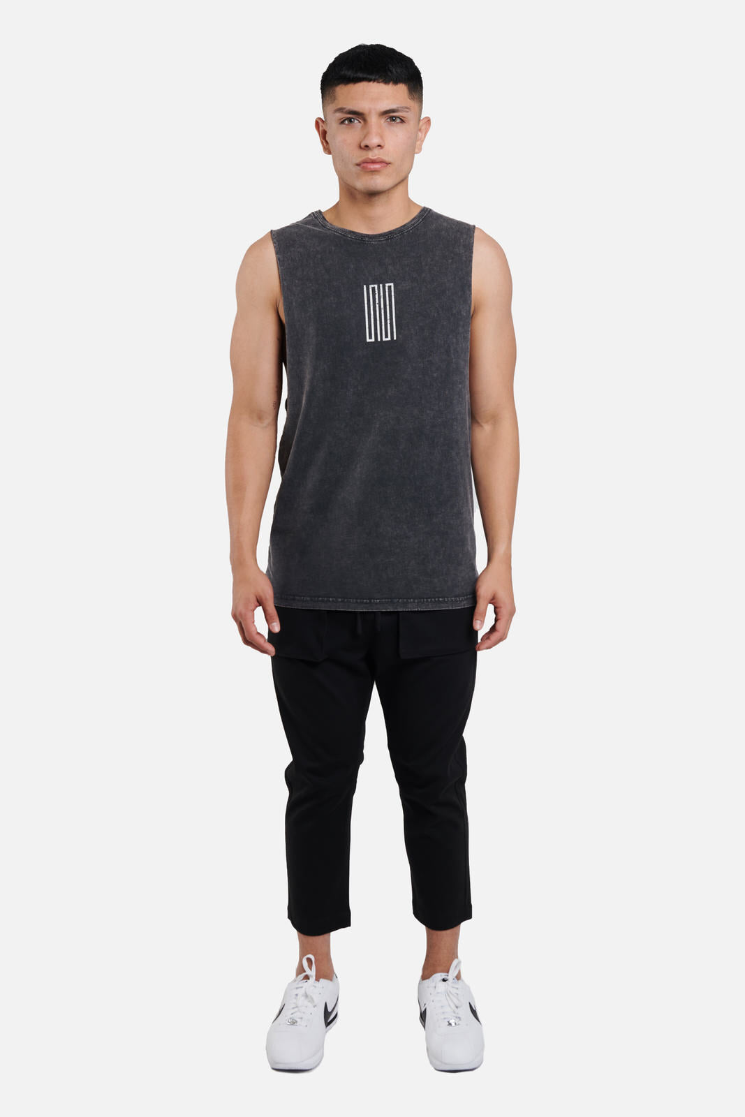 knox article 1 cut off logo tee - scrt society