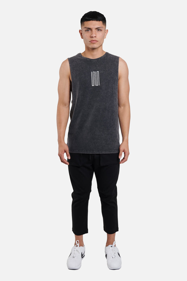 knox article 1 cut off logo tee - scrt society