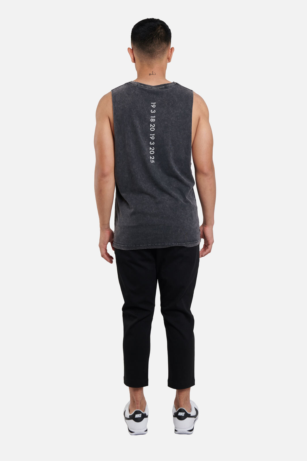 knox article 1 cut off logo tee - scrt society