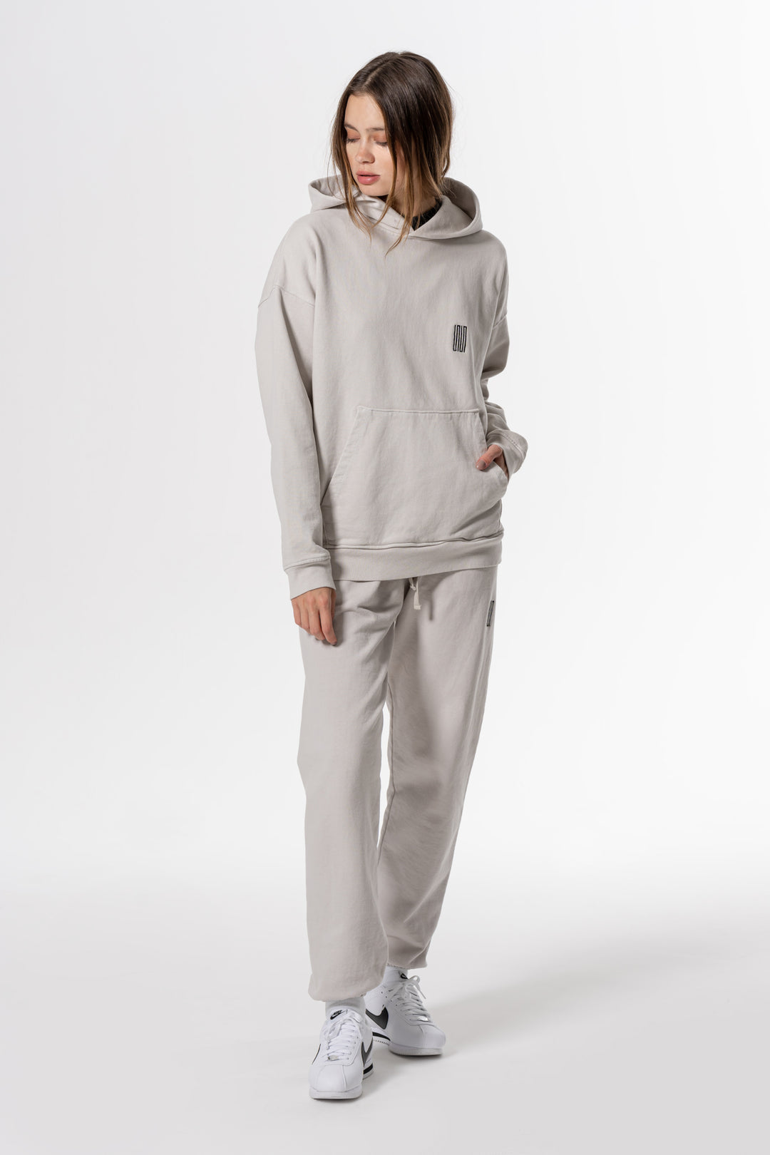 beverly article 6 logo hoodie