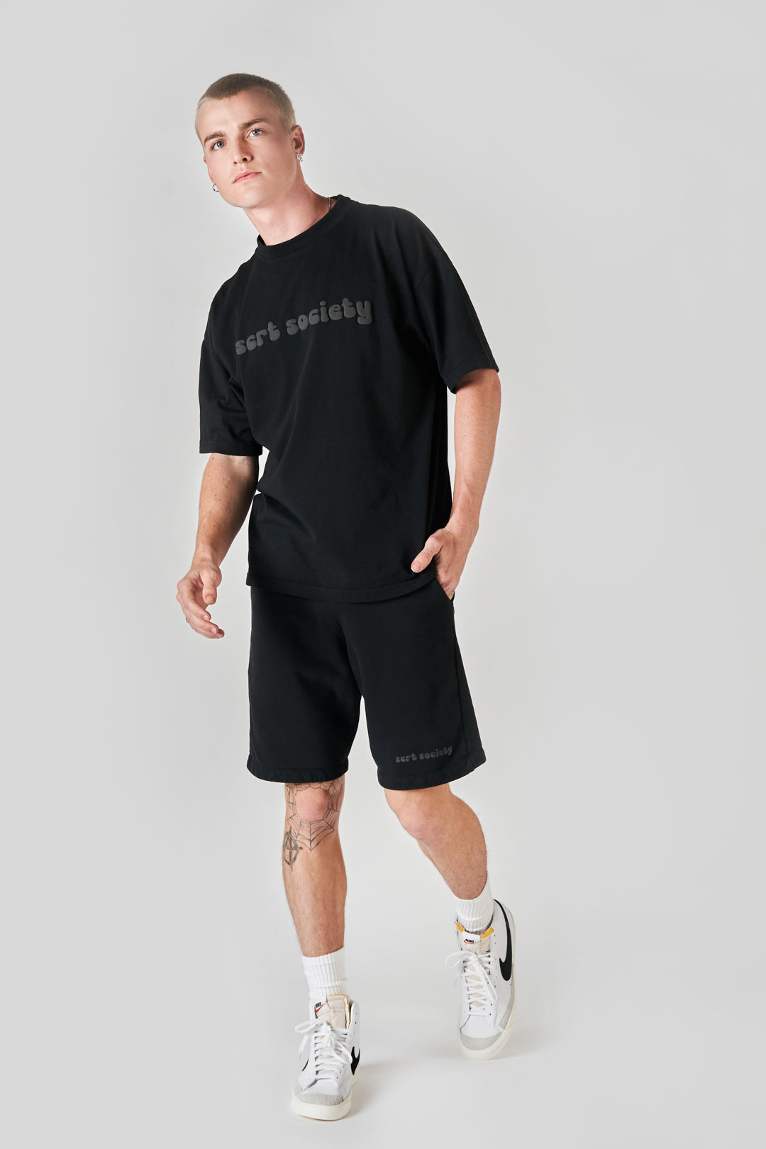 fairfax article 1 puff tee black