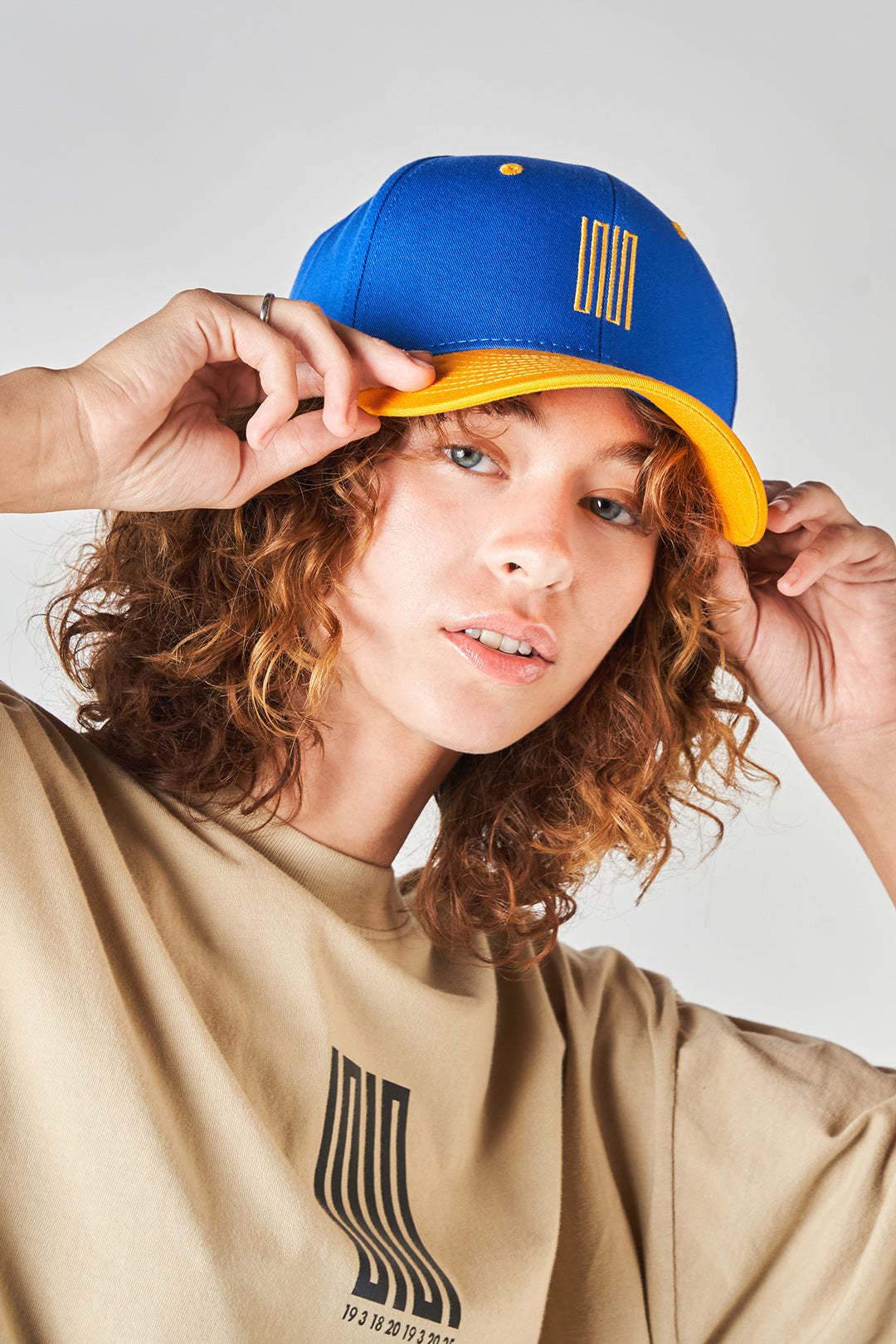 ramona article 7 logo hat blue gold