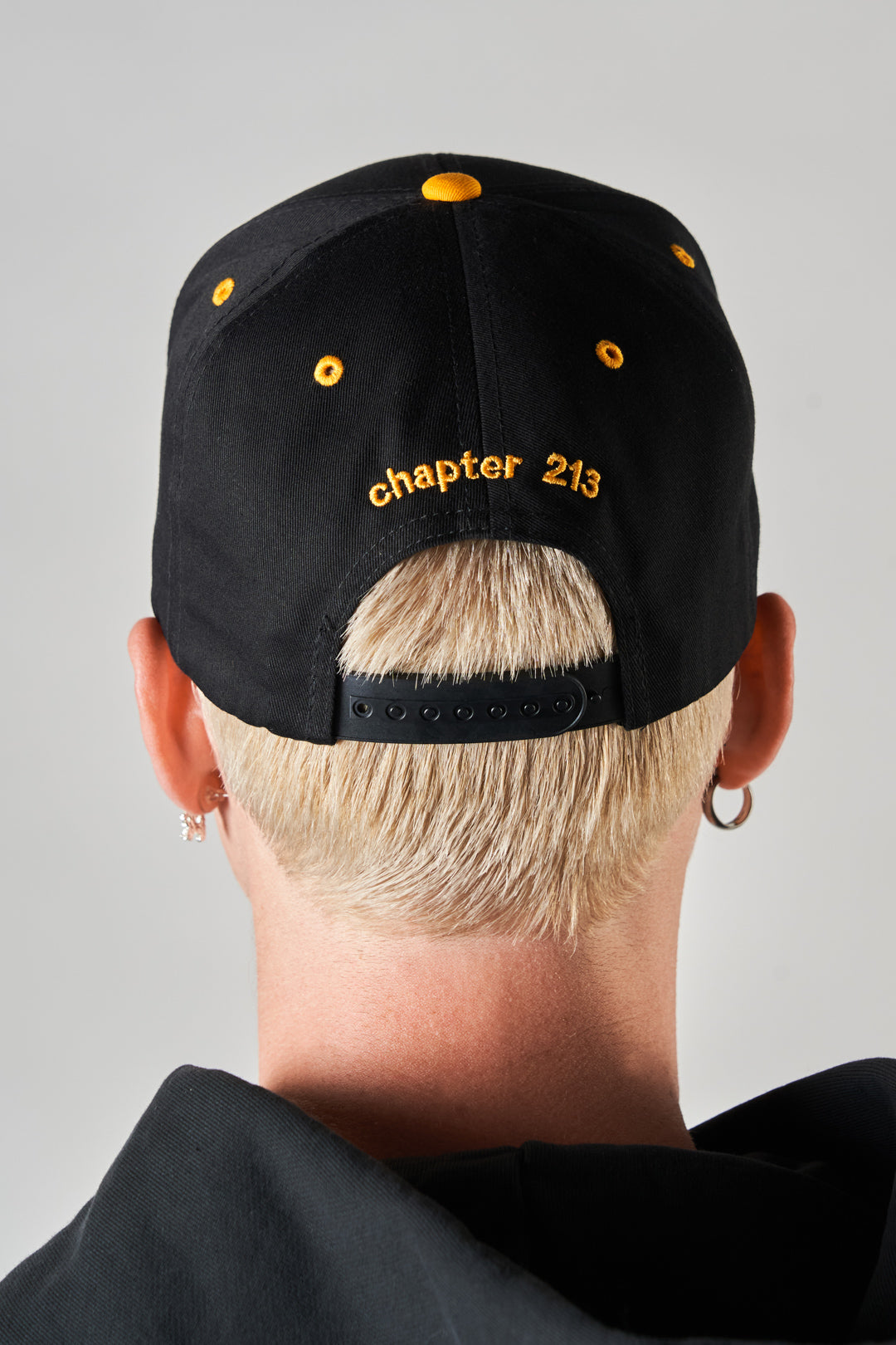 ramona article 7 logo hat black gold