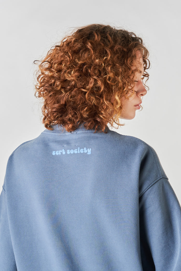 fairfax article 6 puff sweater slate