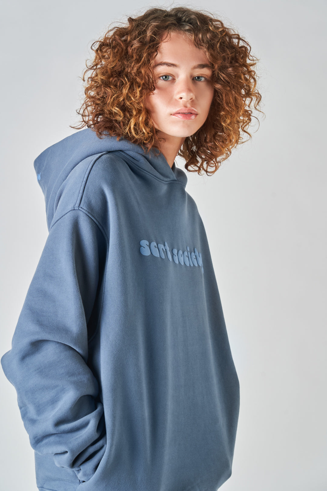 fairfax article 6 puff hoodie slate