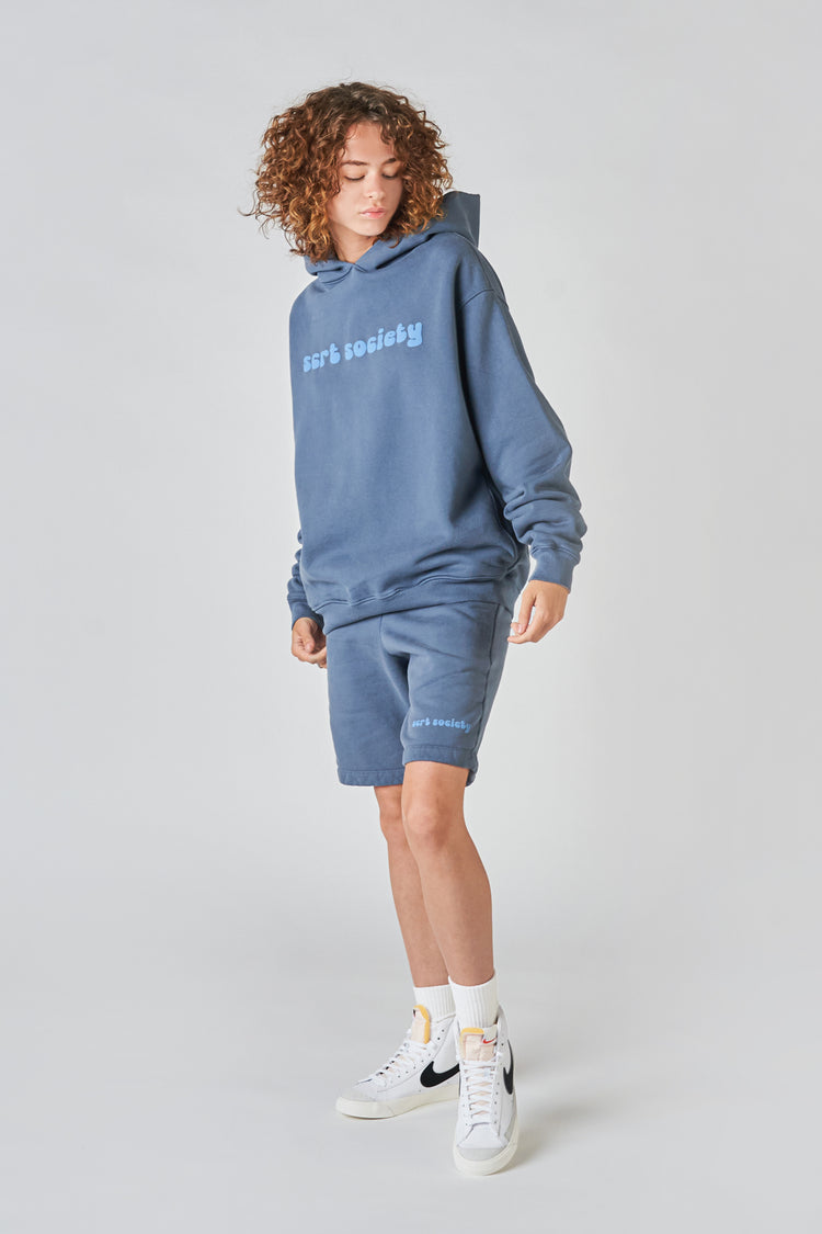 fairfax article 6 puff hoodie slate