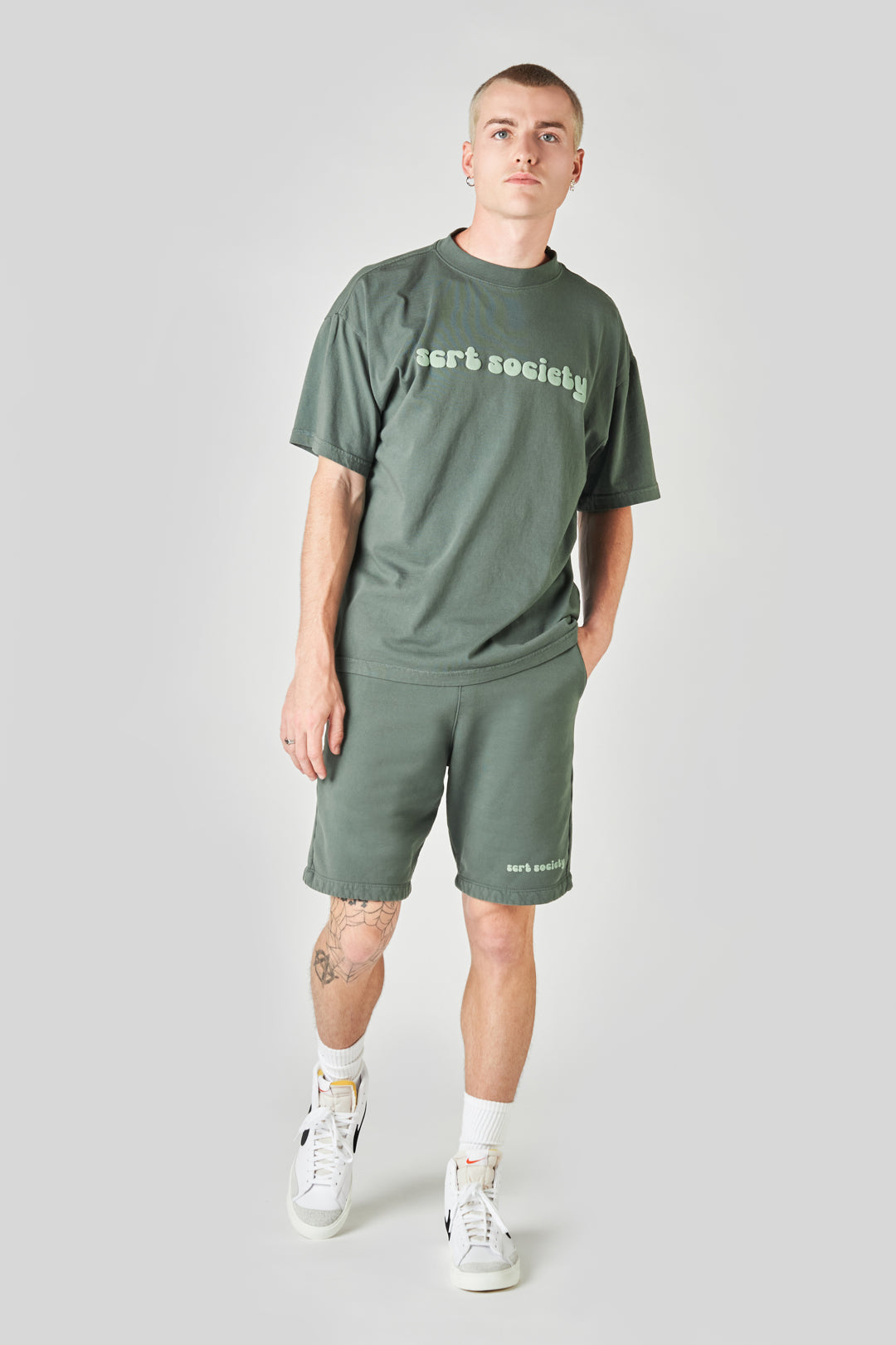 fairfax article 3 puff shorts sage
