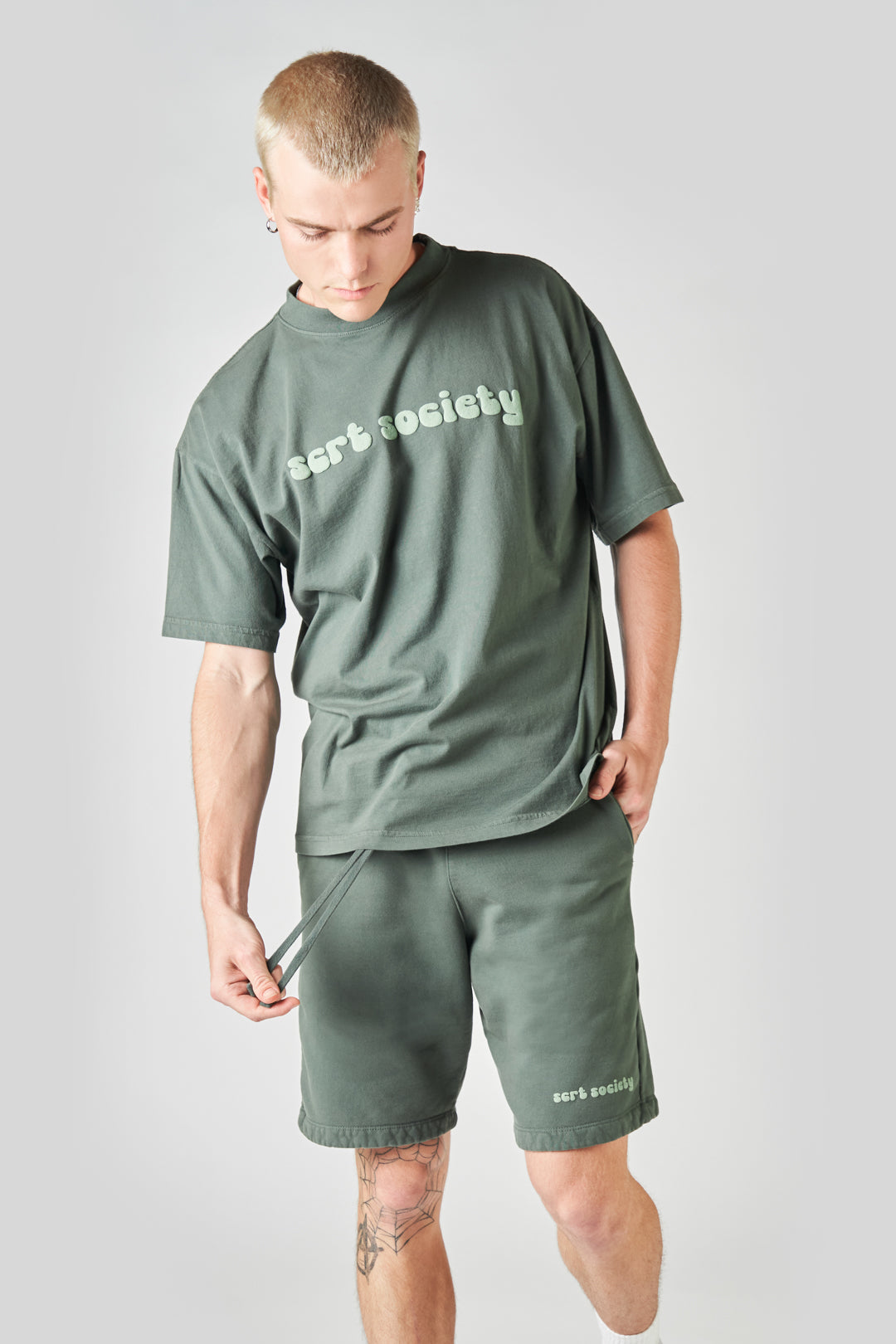 fairfax article 3 puff shorts sage