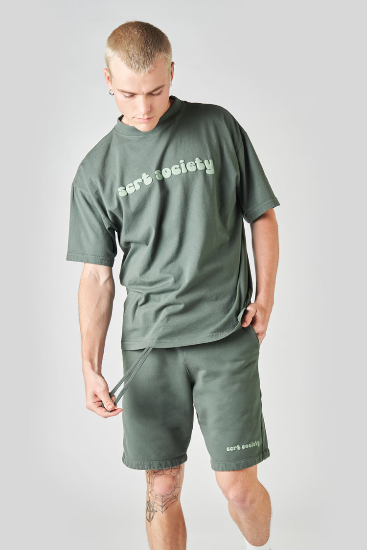 fairfax article 3 puff shorts sage