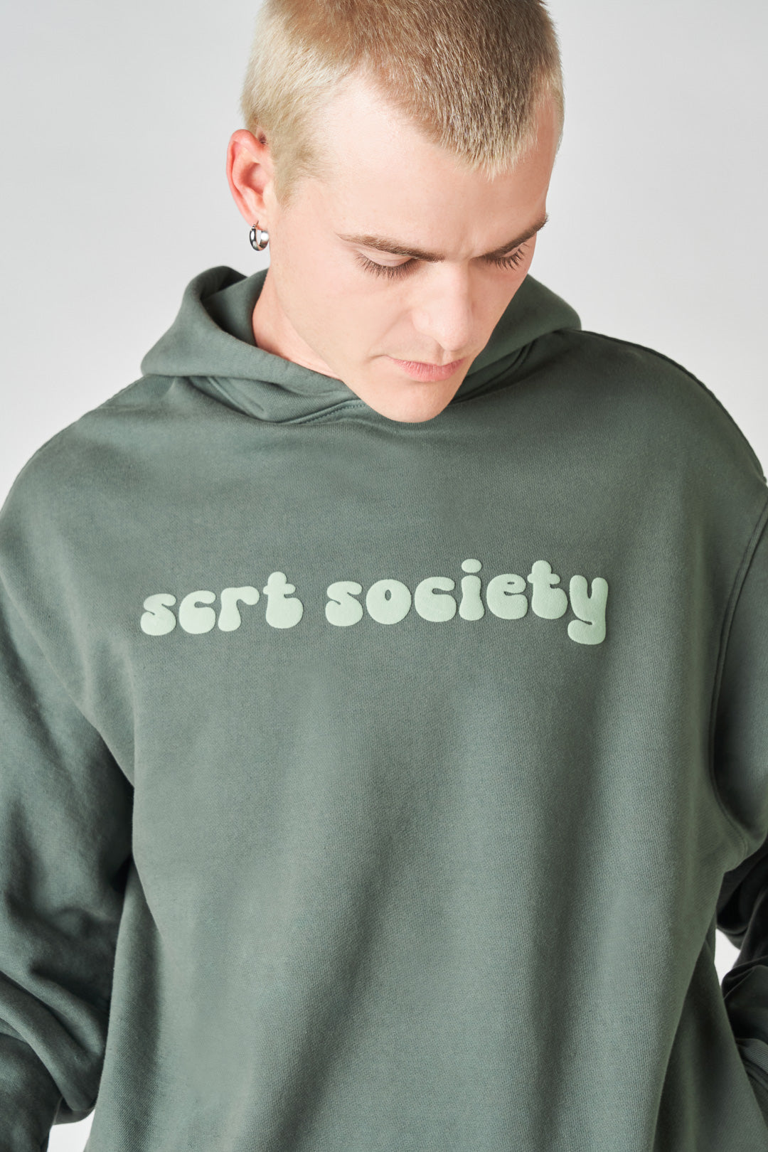fairfax article 6 puff hoodie sage
