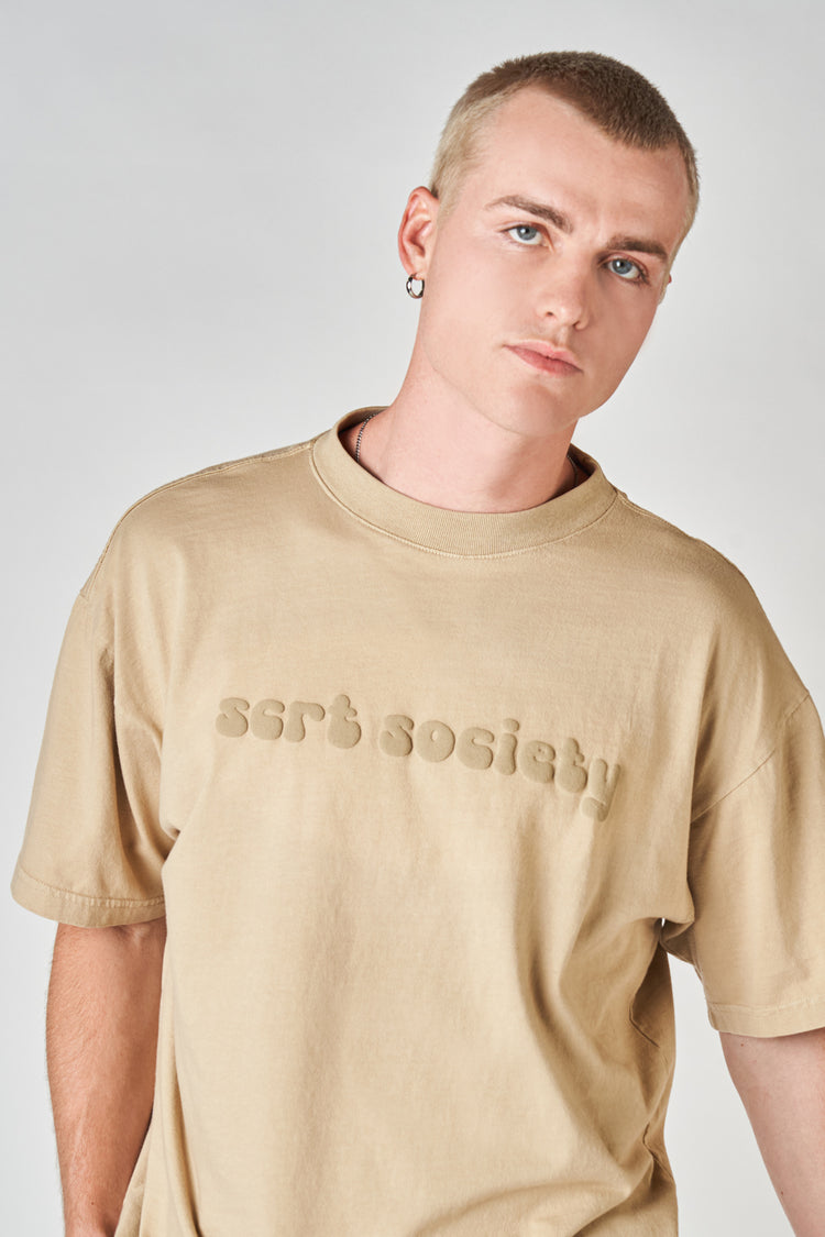 fairfax article 1 puff tee sand