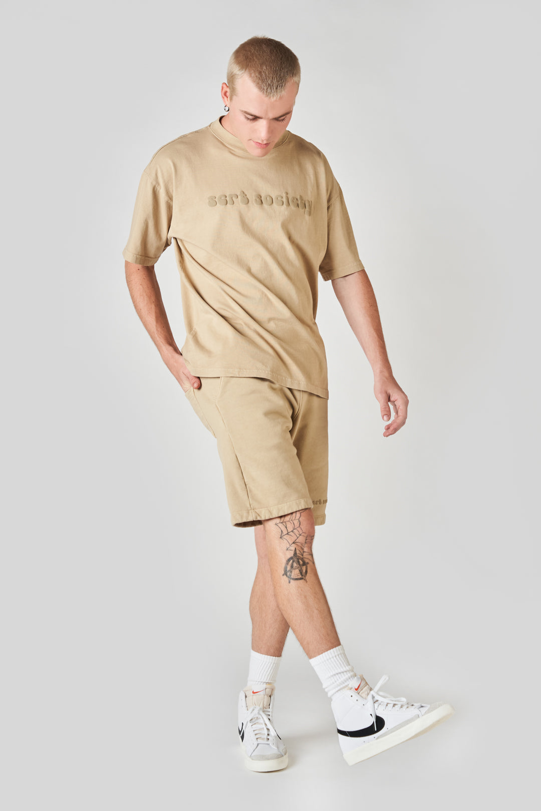 fairfax article 1 puff tee sand