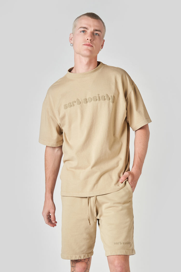 fairfax article 3 puff shorts sand