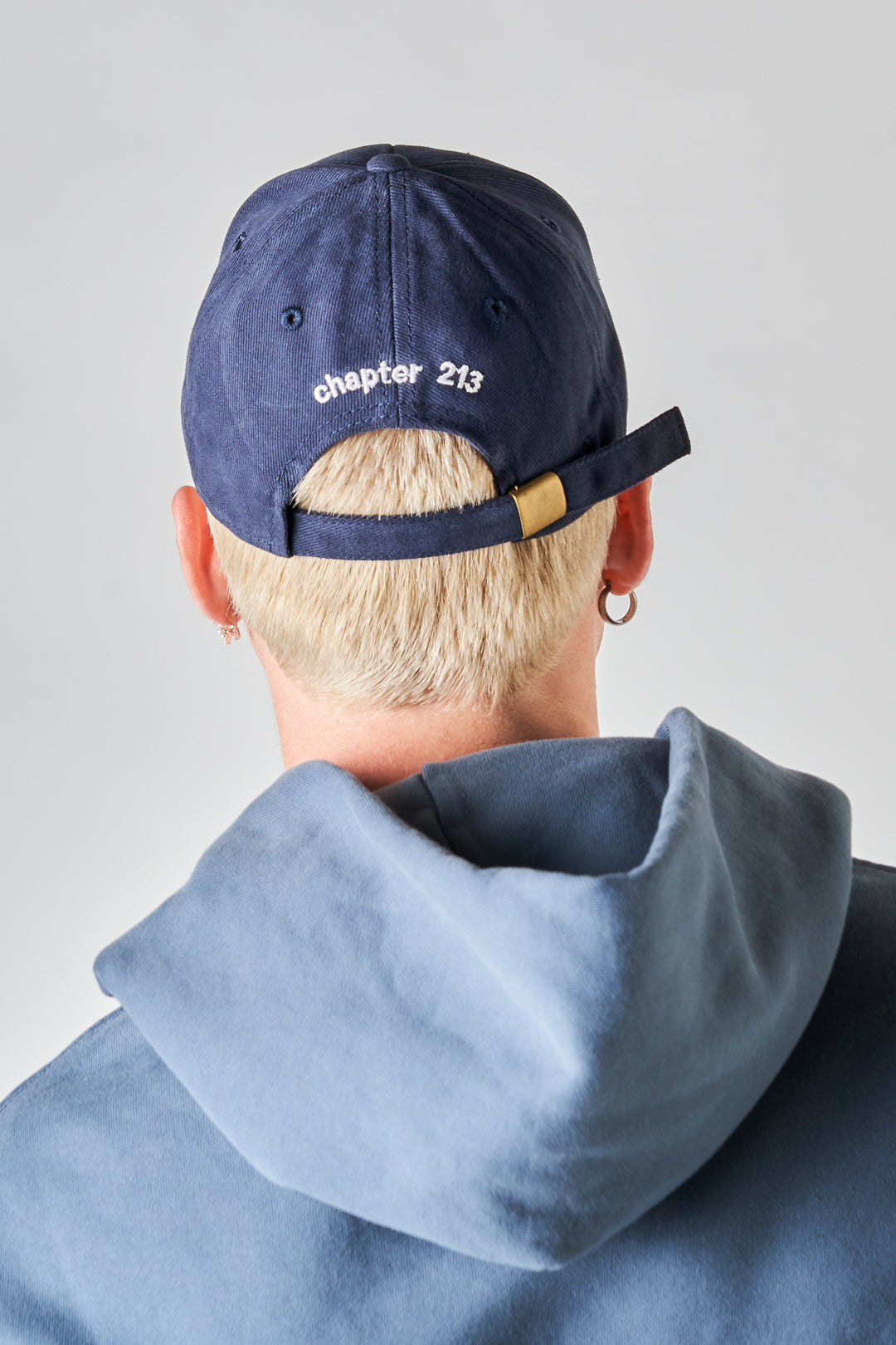 caspar article 7 logo hat navy
