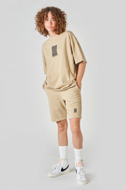 pacific article 6 logo tee sand