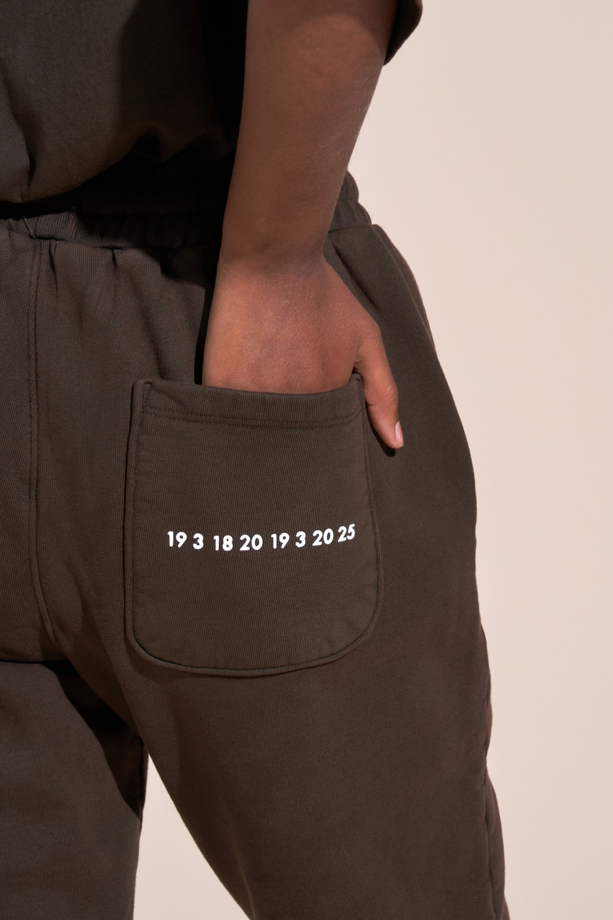 scrt society | hadley article 3 numbers sweatpants