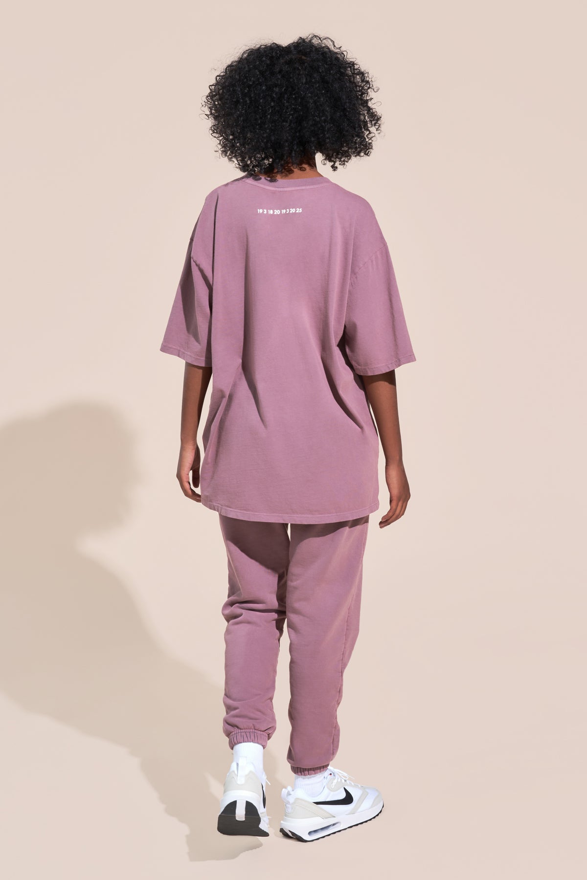 encino article 1 logo tee mauve