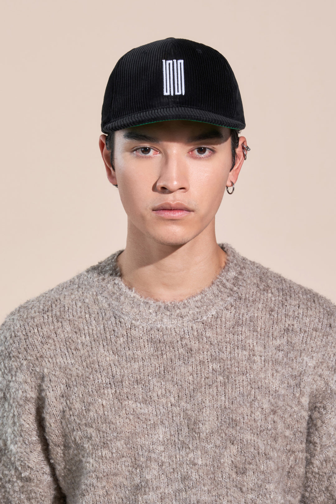 california article 7 corduroy 3d logo hat black
