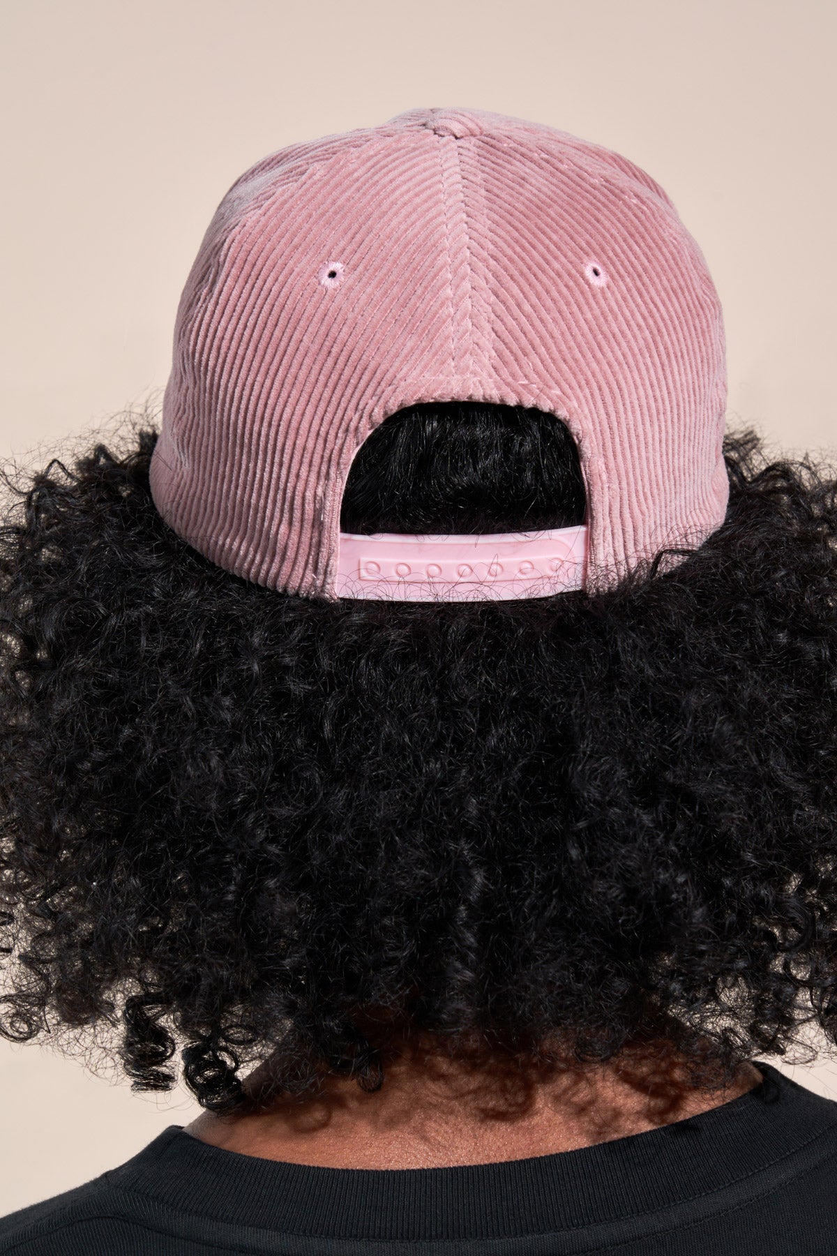 california article 7 corduroy 3d logo hat mauve
