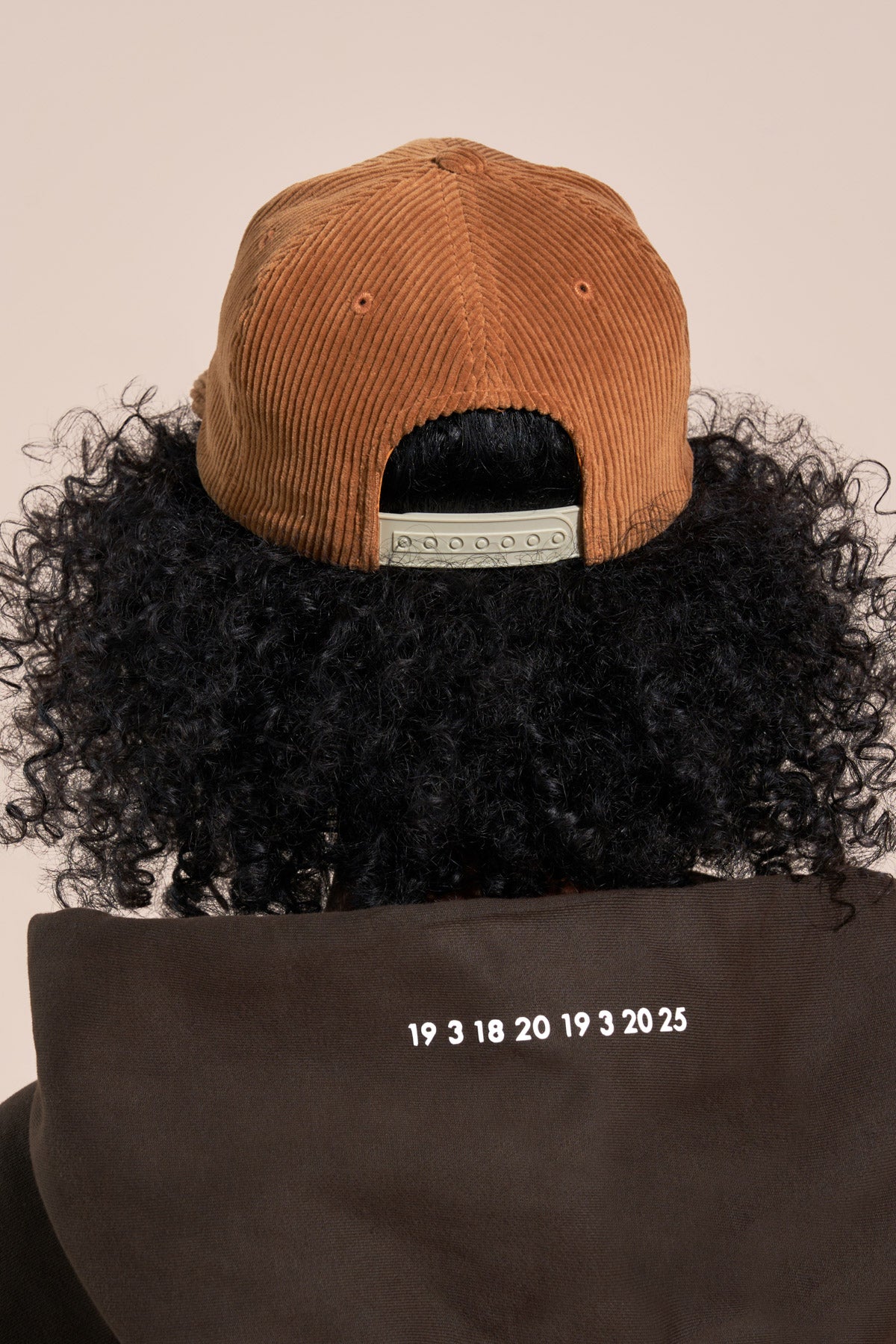california article 7 corduroy 3d logo hat mustard