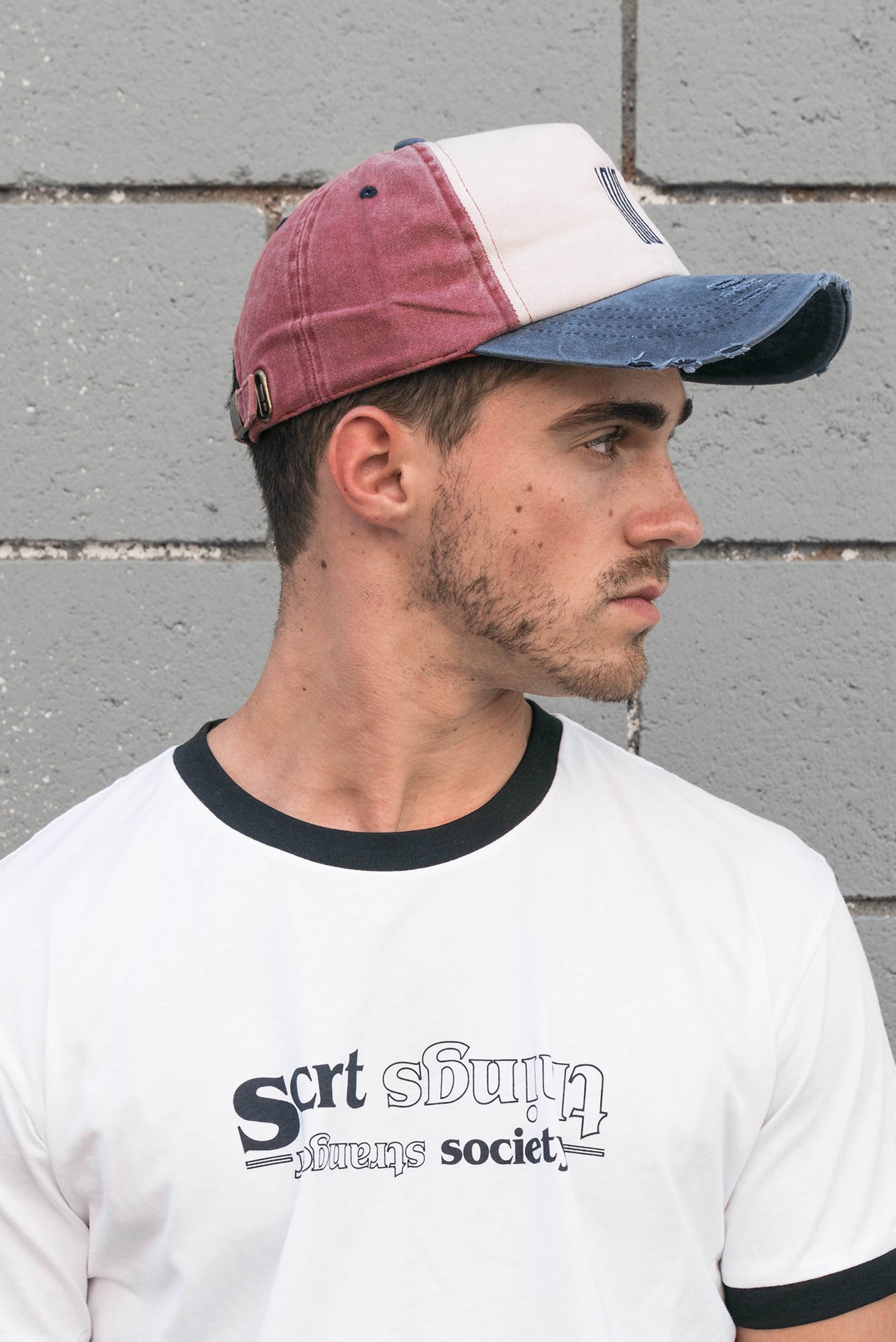 stranger logo hat - scrt society