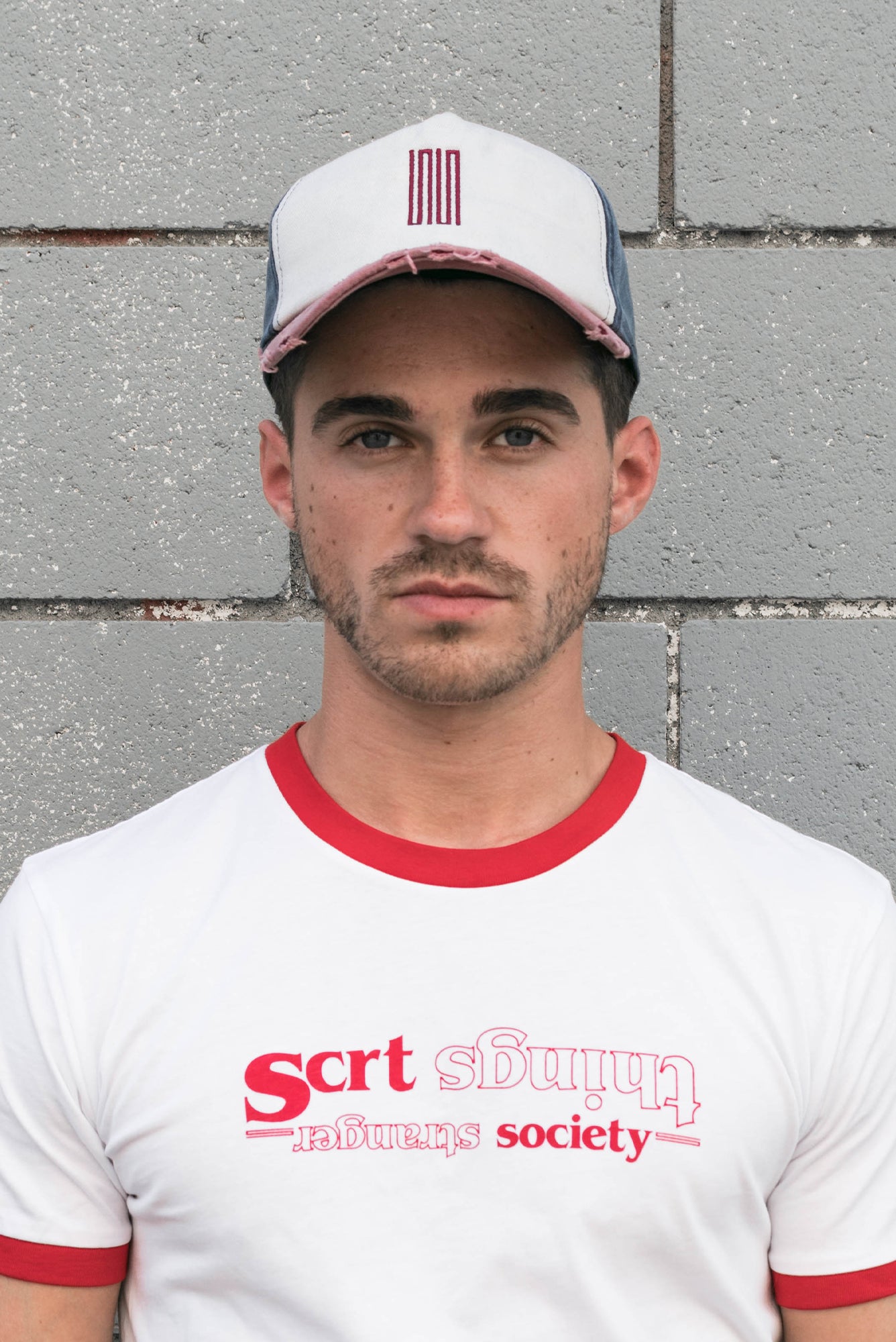 stranger logo hat - scrt society