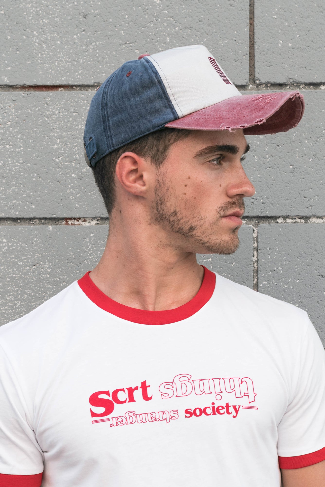 stranger logo hat - scrt society